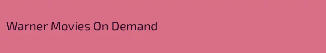 Warner Movies On Demand